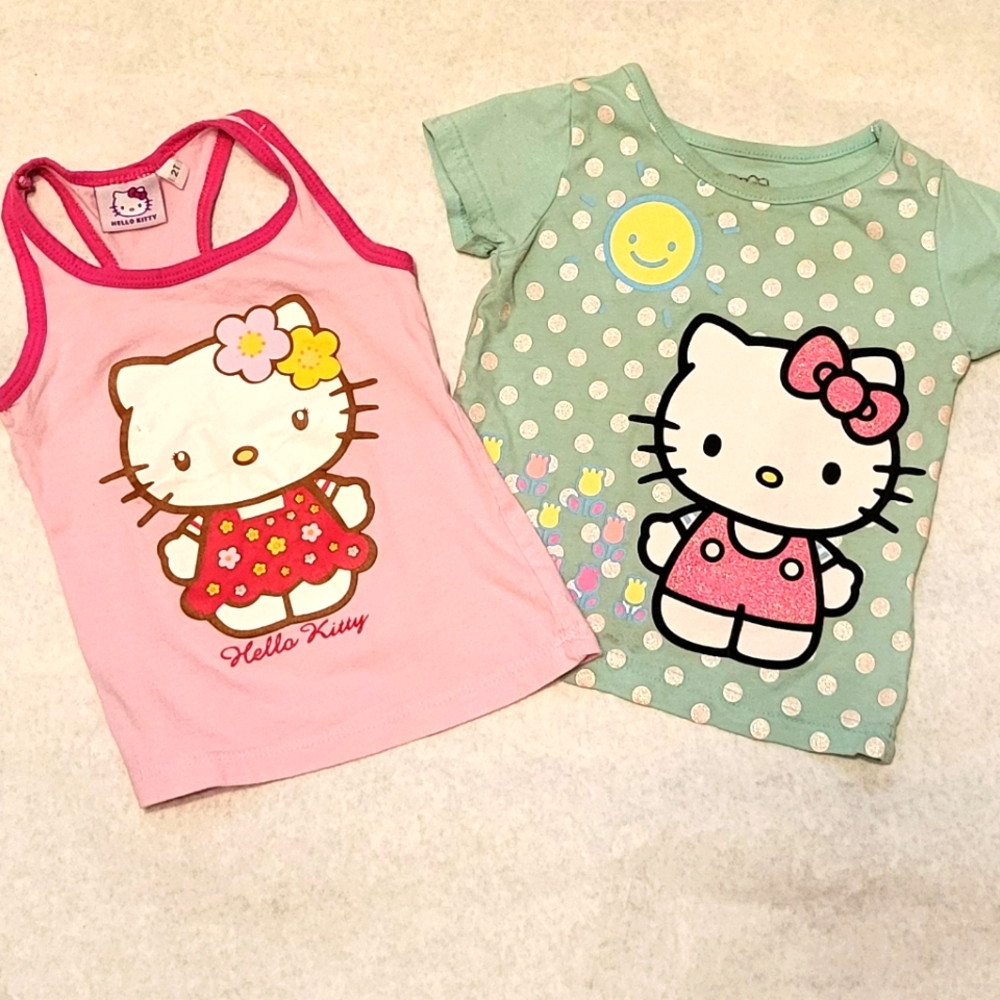 Set of two Hello Kitty tops